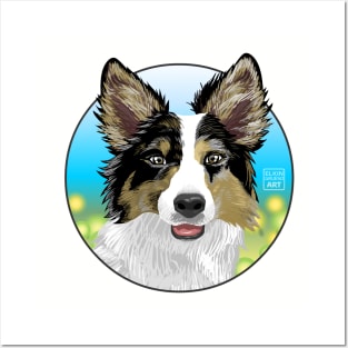 Dog Design: Digital Drawing #01 Posters and Art